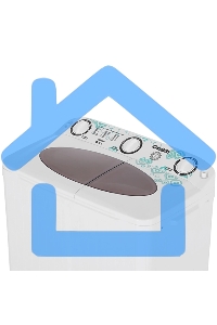 Стиральная машина Славда WS-60РЕТ 6кг белый/серый