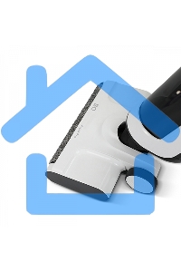 Моющий пылесос вертикальный BQ VCA1001W белый, питание от аккумулятора, 160 Вт, уборка влажная и сухая, пылесборник 0.6 л, бак для жидкости 0.7 л, работа от АКБ max 30 мин