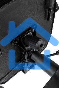 Кресло руководителя Бюрократ T-9950MSG-F Fabric черный Light-20, крестов. пластик, подст. для ног