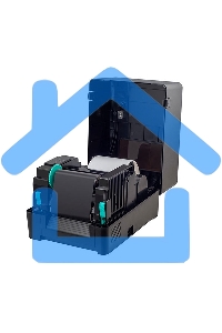 Принтер этикеток Bsmart BS460T термотрансферный, 300 dpi, 152 мм/сек, USB, RS-232, Ethernet, черный