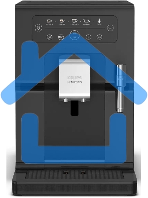 Кофемашина Krups Essential EA870810 1450Вт черный/нержавеющая сталь