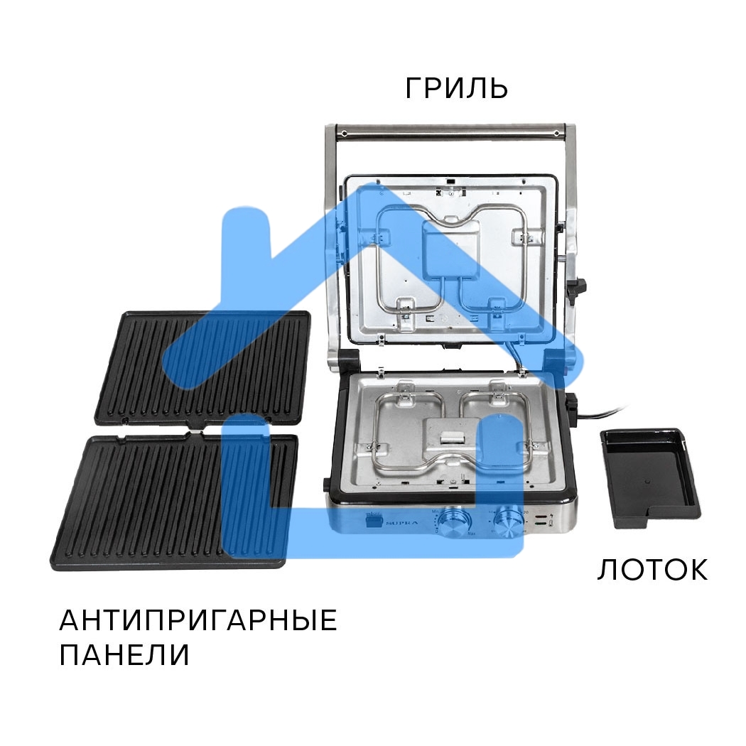 Гриль SUPRA GS-7620