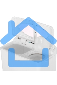 Стиральная машина Славда WS-60РЕТ 6кг белый/серый