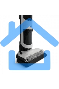 Моющий пылесос вертикальный BQ VCA1001W белый, питание от аккумулятора, 160 Вт, уборка влажная и сухая, пылесборник 0.6 л, бак для жидкости 0.7 л, работа от АКБ max 30 мин