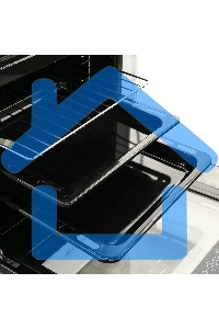 Плита электрическая De Luxe 506004.13ЭС-001 черный, конфорок 4 шт, духовка 60 л, 50 см x 87 см x 60 см