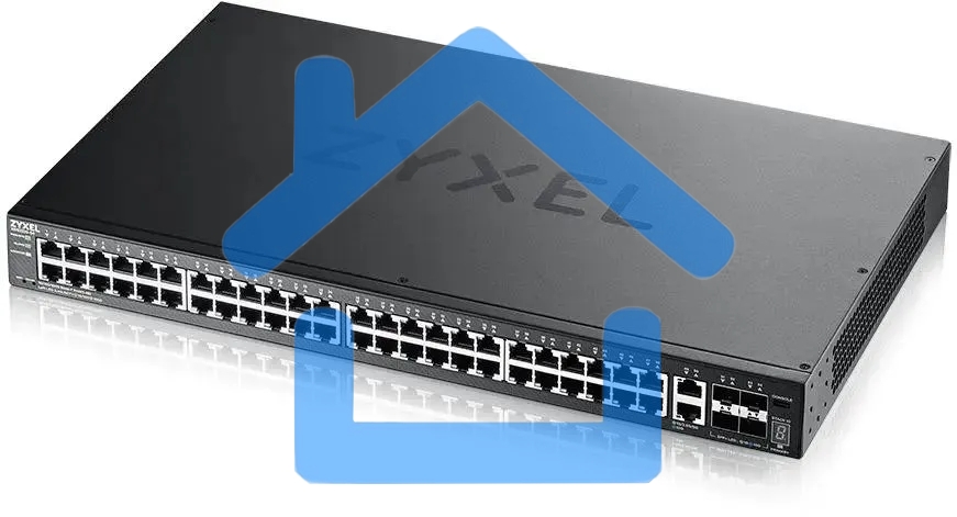 Коммутатор L3 Access Zyxel NebulaFlex Pro XGS2220-54, rack 19