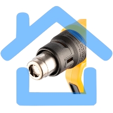 Фен технический HG-2000E, 2000 Вт, 2 режима, LCD дисплей Denzel