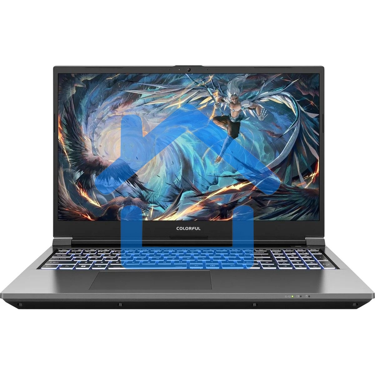 Ноутбук Colorful EVOL X15 AT 23H1-HD55D16512A-G-RU-KA серый Intel Core i5-12450H/16Gb/SSD 512Gb/RTX 4060 8G/15.6