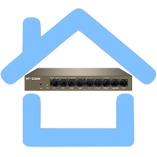 Коммутатор IP-COM 9PORT 8POE M20-8G-POE