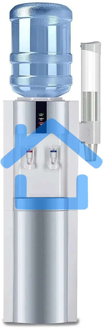 Кулер AEL LD-AEL-47c напольный электронный белый/серебристый