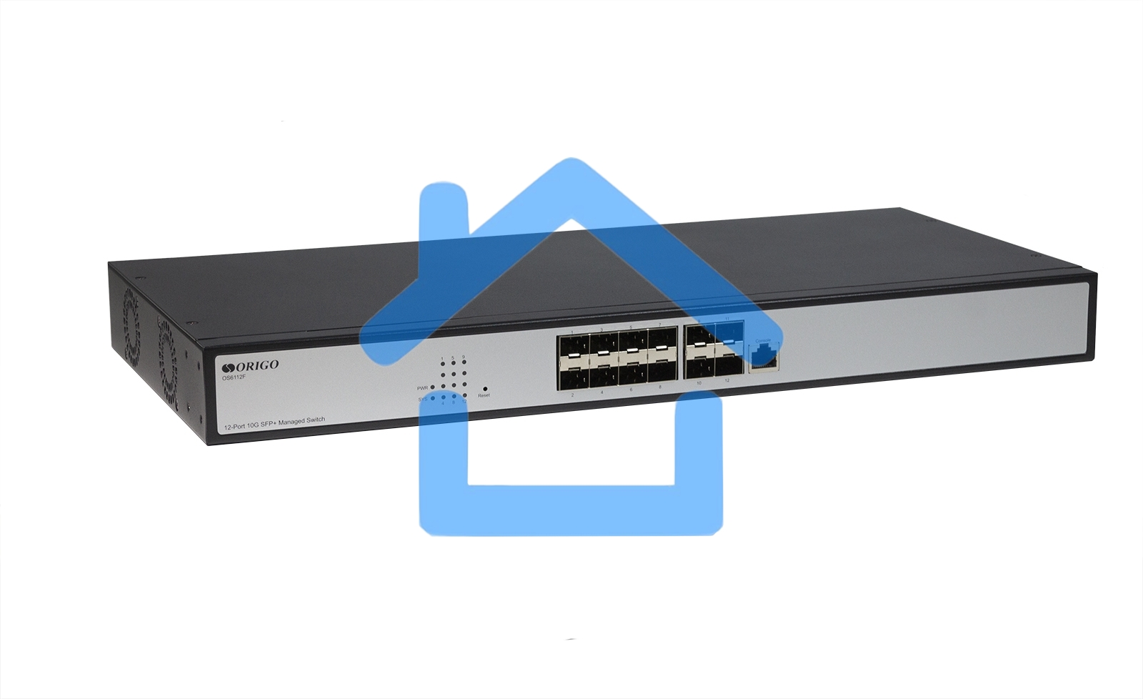 Коммутатор Managed L3 Switch 12x10Gbase-X SFP+, RJ45 Console