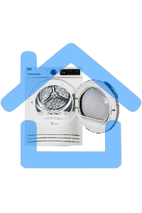 Сушильная машина Delonghi DTD 8105 Н FABIO белый, 8 кг, сушка - конденсационная, программ - 15, 59.6 x 84.5 x 56.5 см