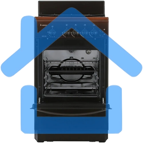 Плита газовая Gefest ПГ 3200-06 К36 коричневый, конфорок 4 шт, духовка 42 л, 50 см x 85 см x 53 см