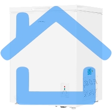 Морозильный ларь Maunfeld MFL150W, белый, 142л