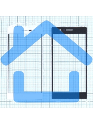 Стекло для Huawei Ascend P7 белое