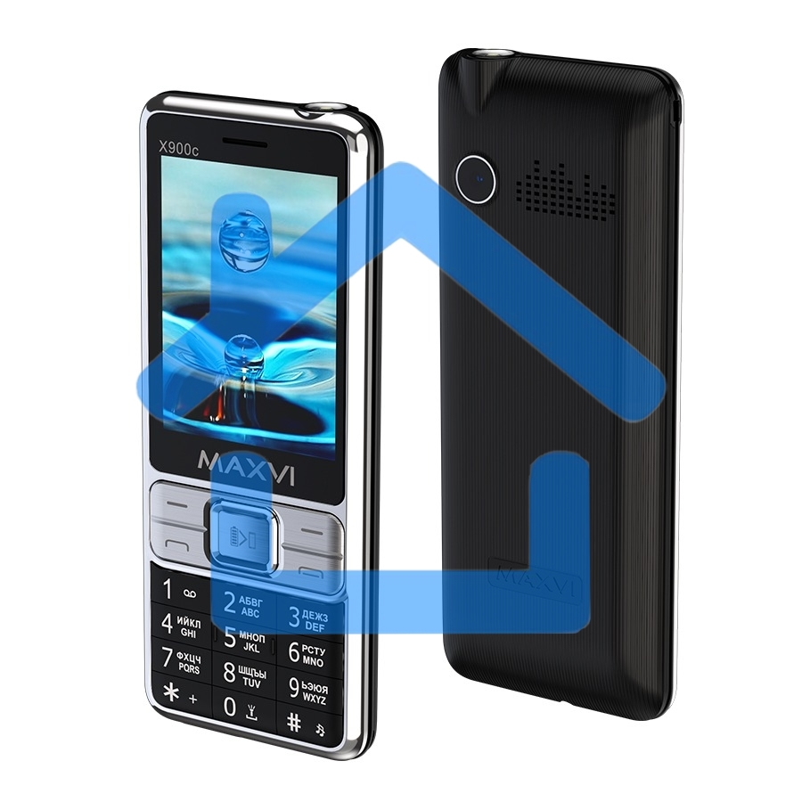 Мобильный телефон Maxvi X900c черный