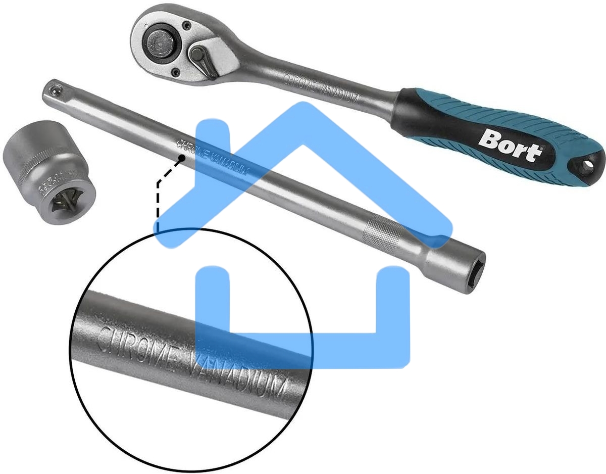 Набор ручного инструмента Bort BTK-33 (93418514)