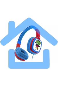 Наушники Harper KIDS HN-302 Blue-Red