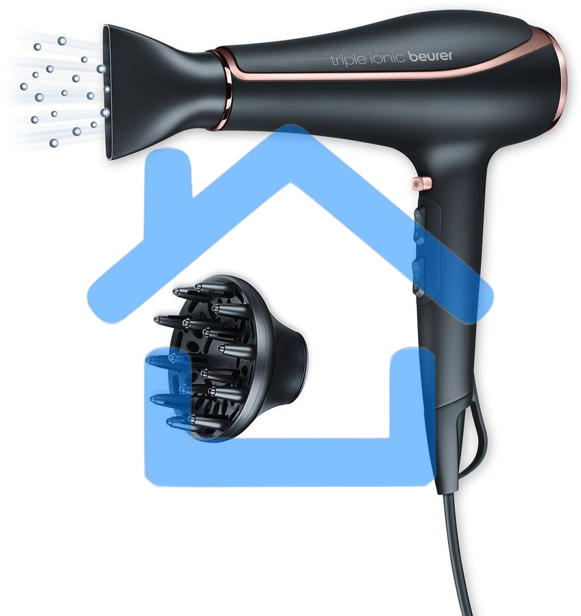 Фен Beurer HC80 2200Вт черный