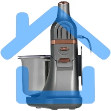 Миксер Kitfort КТ-1369 Мощность: 400 Вт.Емкость чаши: 3,5 л.Материал чаши: нерж.сталь.