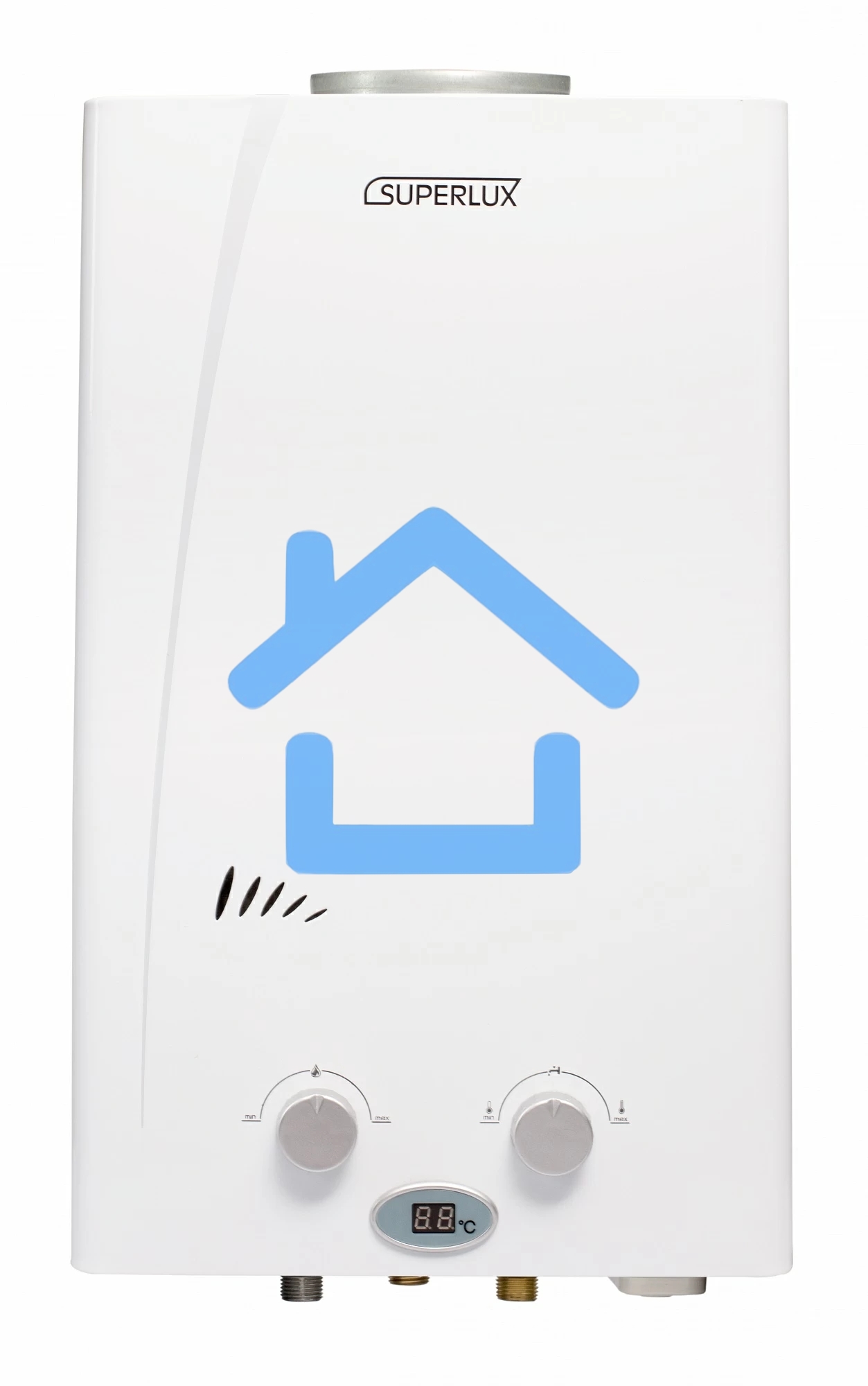 Водонагреватель газовый Ariston SUPERLUX 10L CF NG, газовый