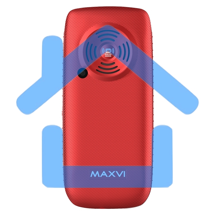 Мобильный телефон Maxvi B32 красный