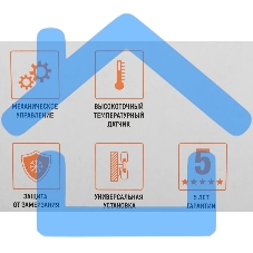 Конвектор Neoclima Comforte T2.5 ЭВНА-2,5/230С2белый, 2500 Вт, 25 м2, термостат