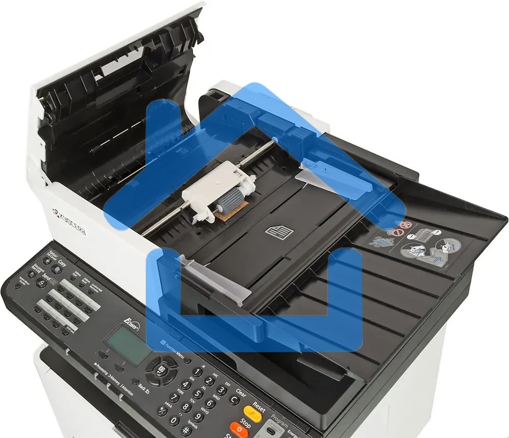 МФУ лазерное Kyocera Ecosys M2135dn (1102S03NL0), A4, ч/б, печ. до 35 стр/мин., скан. до 40 стр/мин (ч/б) 16 стр/мин. (цвет), 1200 x 1200 dpi (печать) 600x600dpi (скан.), USB, RJ-45