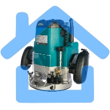 Фрезеры Makita 3612C Фрезер, 1850Вт,9000-23000об\м,ход-60мм,цанга-12мм,6кг,кор,пл пуск, эл тормоз, направл