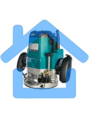 Фрезеры Makita 3612C Фрезер, 1850Вт,9000-23000об\м,ход-60мм,цанга-12мм,6кг,кор,пл пуск, эл тормоз, направл