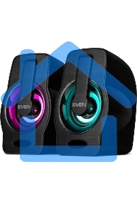 Акустическая система Sven 255 (2x3W, RGb подсветка, USB) черная