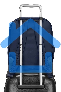 Рюкзак Moleskine CLASSIC (ET86UBKB20) 32x42x11см эко-кожа синий сапфир