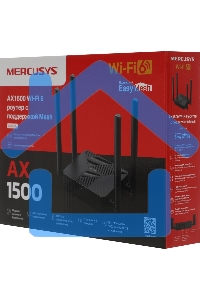 Маршрутизатор Mercusys MR62X AX1500 Wi-Fi 6 Router