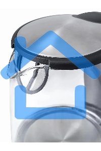 Чайник электрический Kitfort КТ-619, стекло, 1850 - 2200 Вт, 1.7 л