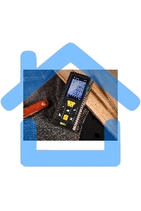 Лазерный дальномер Deli DL4170 (Диапазон измерения 0,05~80м, точность измерения: ±3мм)