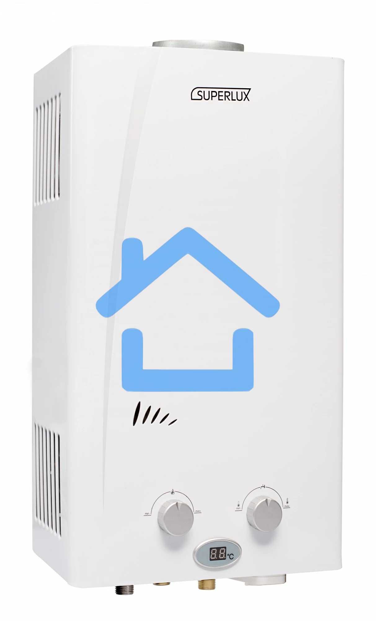 Водонагреватель газовый Ariston SUPERLUX 10L CF NG, газовый