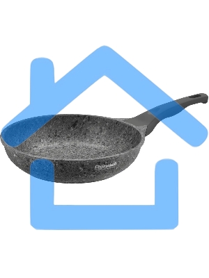 Сковорода Rondell Granit Carrara RDA-1846, 28см, без крышки, серый