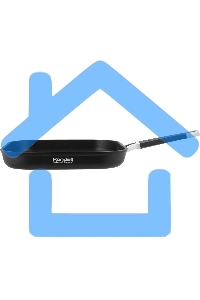 Сковорода-гриль Rondell Stolz RDA-1769, 26см, без крышки, серый