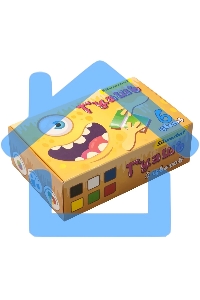 Гуашь Silwerhof Монстрики, 6 цветов, баночка, 20мл, картонная коробка