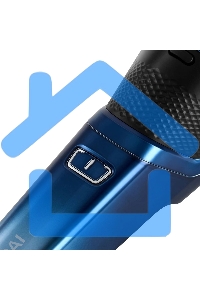 Электробритва роторная Hyundai H-SH8089 реж.эл.:3 питан.:аккум. голубой