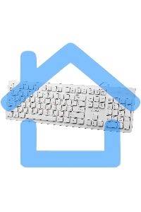 Клавиатура Oklick 505M белый USB slim