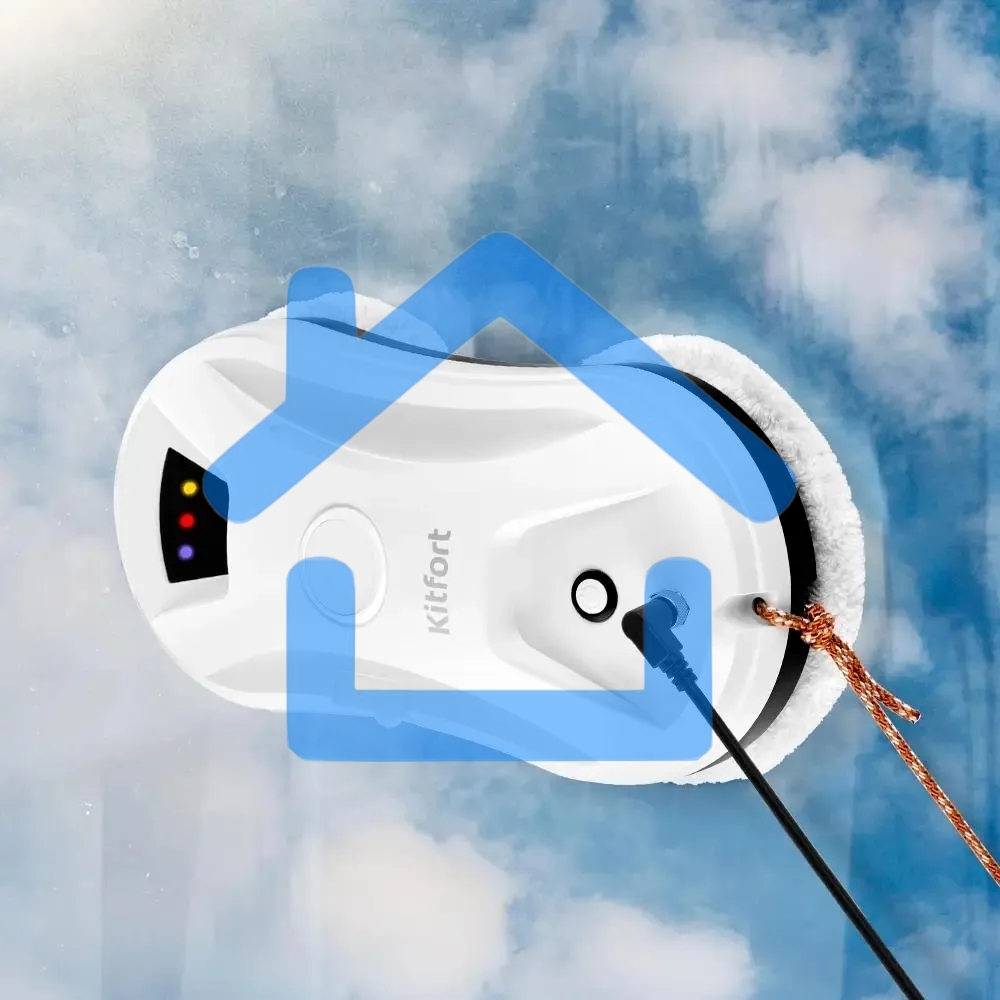 Мойщик окон Kitfort КТ-5181 пит.:от сети белый/черный