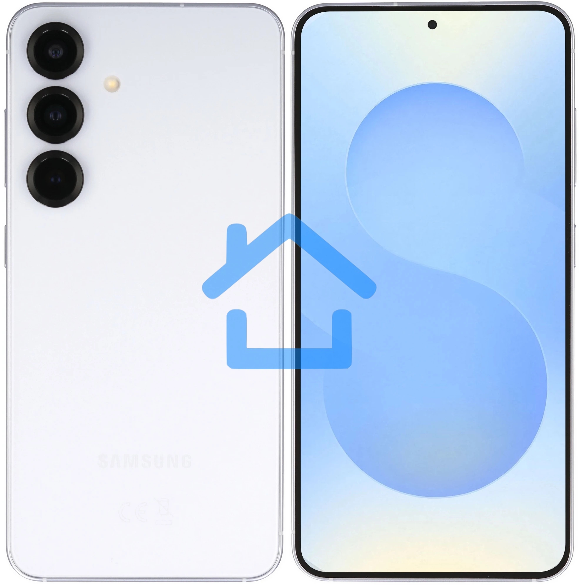 Смартфон Samsung Galaxy S25 12/256Gb, голубой