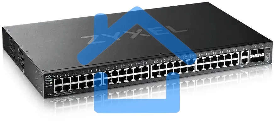 Коммутатор L3 Access Zyxel NebulaFlex Pro XGS2220-54, rack 19
