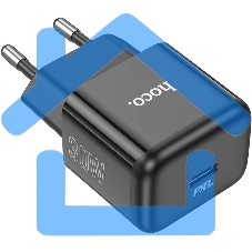 Сетевое зарядное устройство Hoco N32 Glory Black 30W 3A+2A+1.5A (PD+QC+AFC) USB Type-C универсальное черный