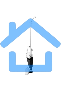 Пылесос вертикальный BBK BV2515 белый/серебро, питание от сети, 110 Вт, уборка сухая, пылесборник 0.8 л