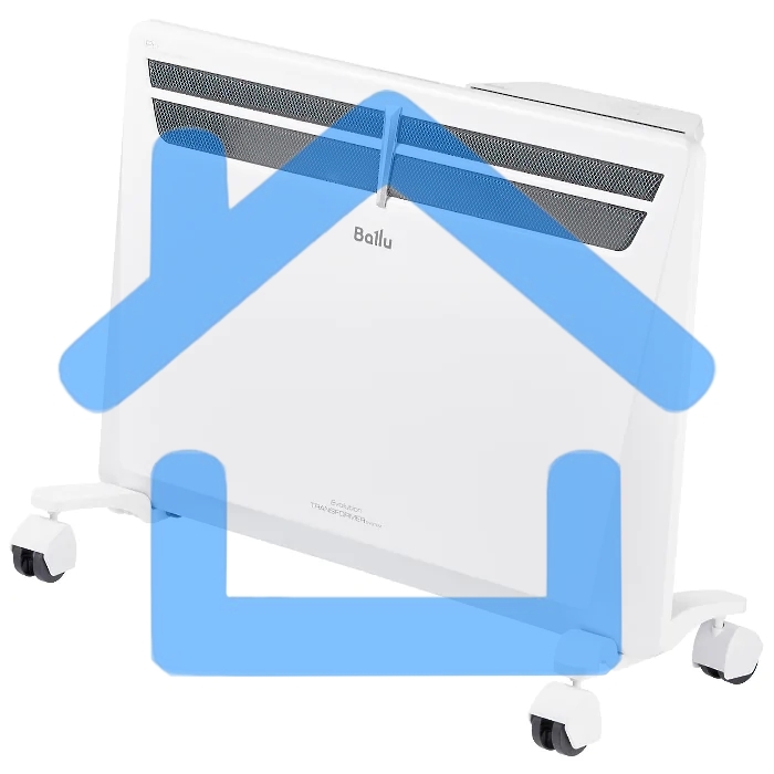 Конвектор Ballu Evolution Digital Inverter BEC/EVI4-1500 белый, 1500 Вт, 20 м2, дисплей, WiFi