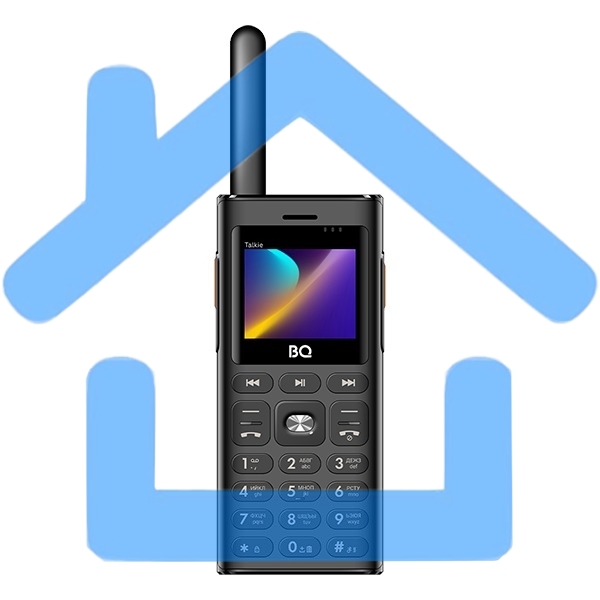 Мобильный телефон BQ 2010 Talkie черный