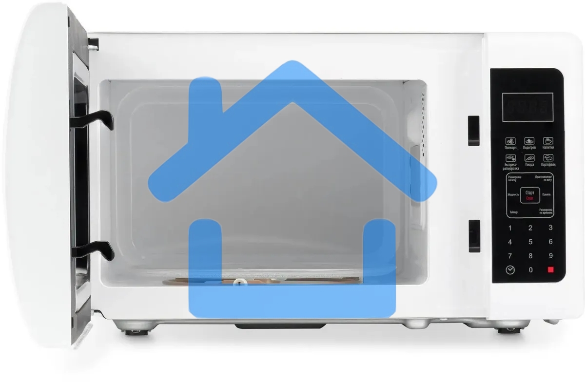 Микроволновая печь SunWind SUN-MW005 белый, 20 л, 700 Вт, переключатели - сенсор