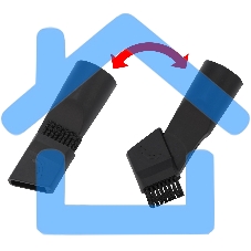 Пылесос Vitek VT-1829 синий/черный, 400/1800 Вт, уборка сухая, пылесборник циклонный фильтр 2.5 л